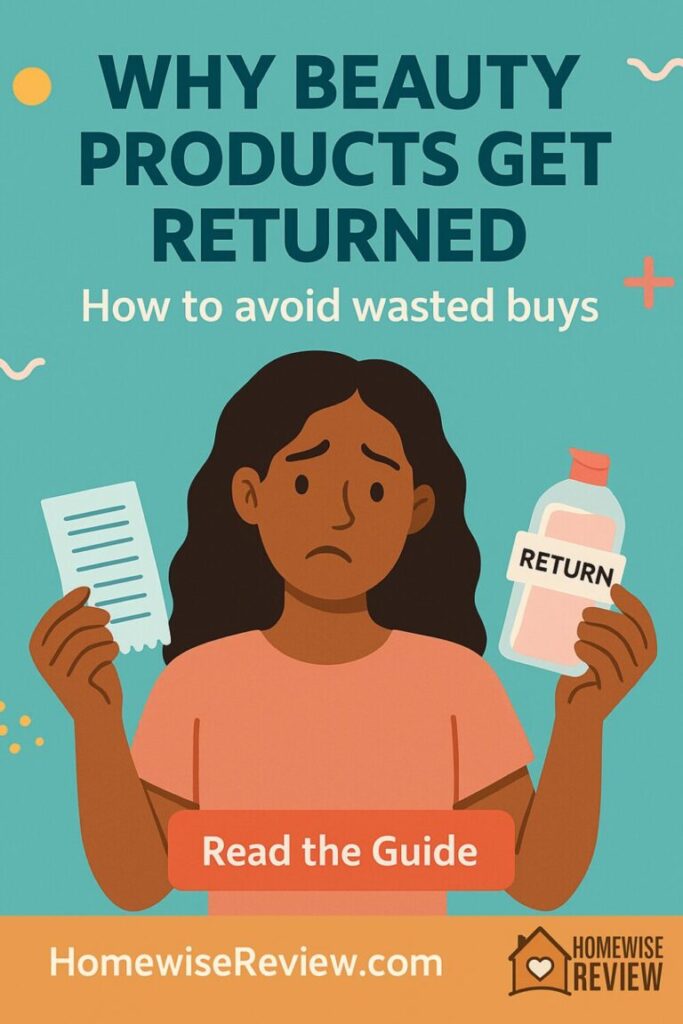Why Beauty Products Get Returned