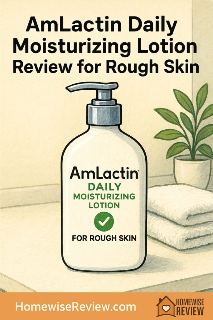 AmLactin Daily Moisturizing Lotion Review for Rough Skin