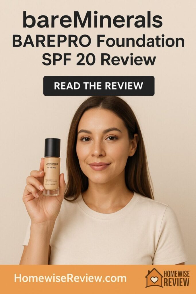 bareMinerals BarePro Performance Wear Liquid Foundation SPF 20 Review