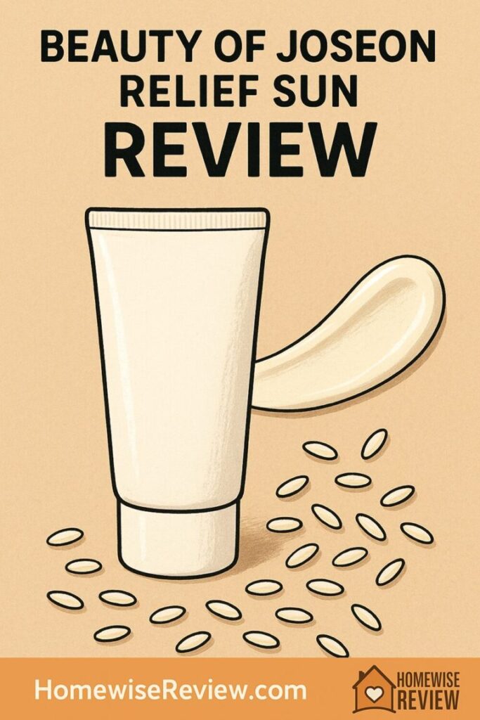 Beauty of Joseon Relief Sun Rice + Probiotics SPF 50+ Review