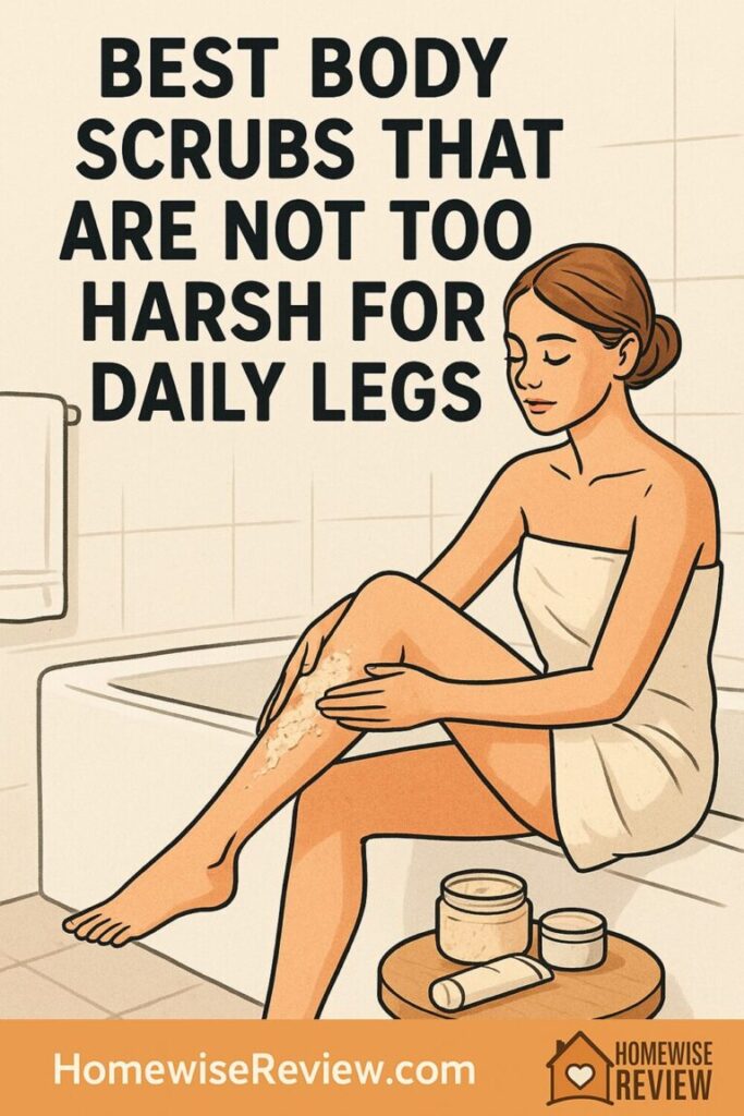 Best Body Scrubs That Are Not Too Harsh for Daily Legs