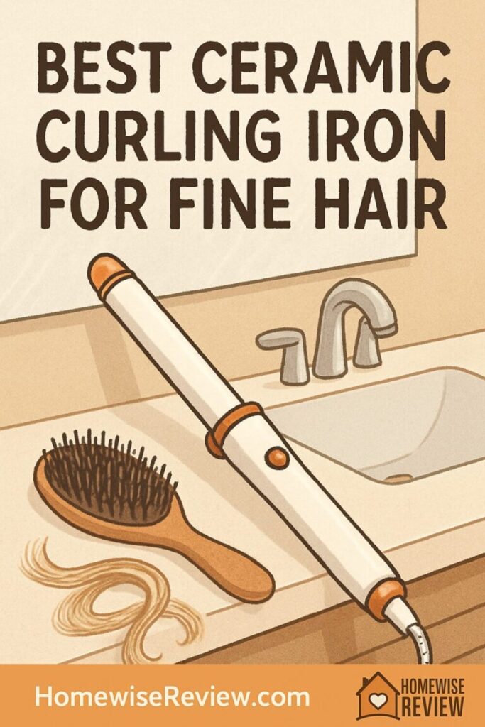 Best ceramic curling iron for fine hair