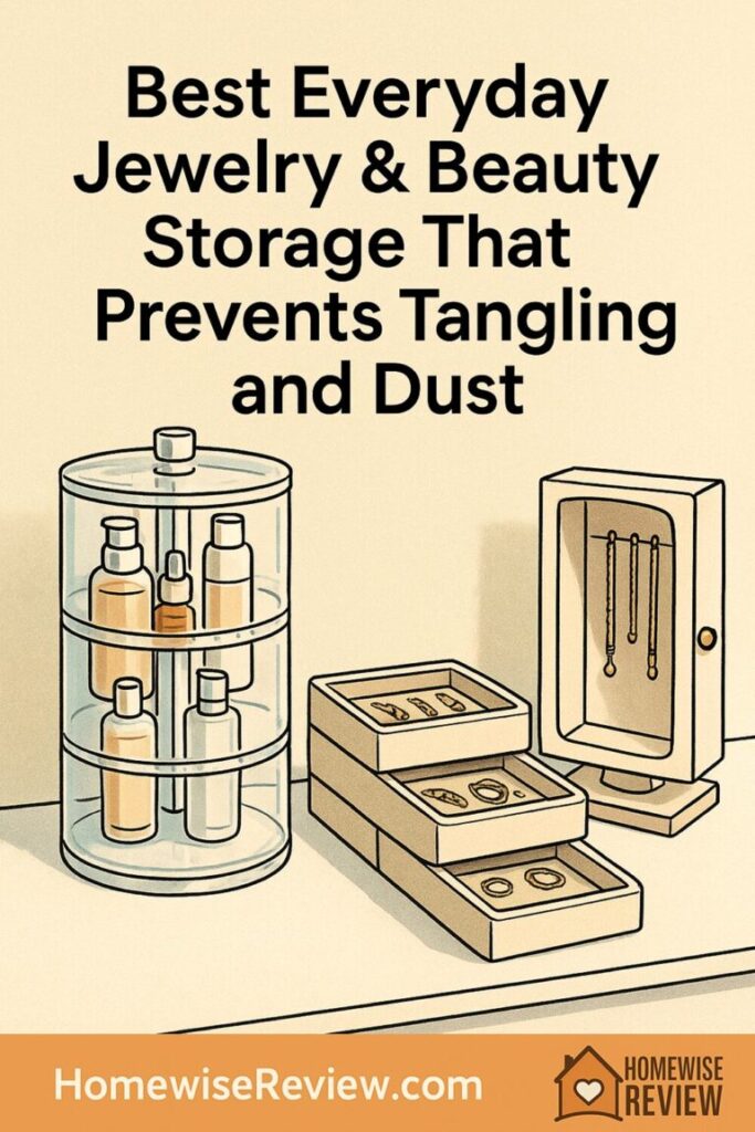 Best Everyday Jewelry & Beauty Storage That Prevents Tangling and Dust