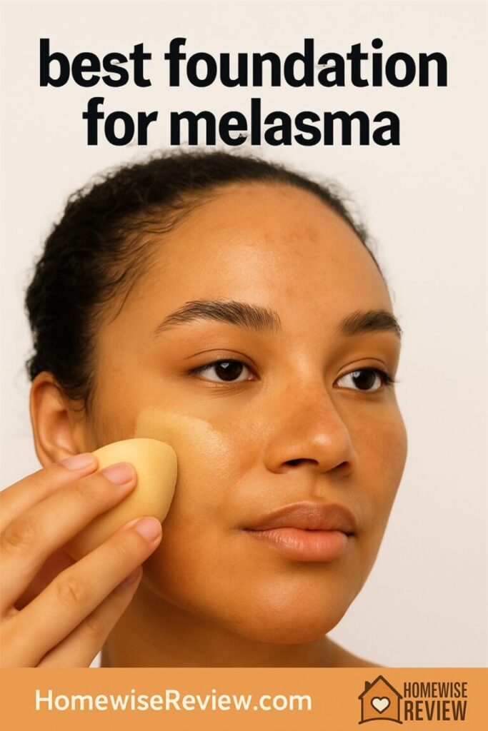 best foundation for melasma