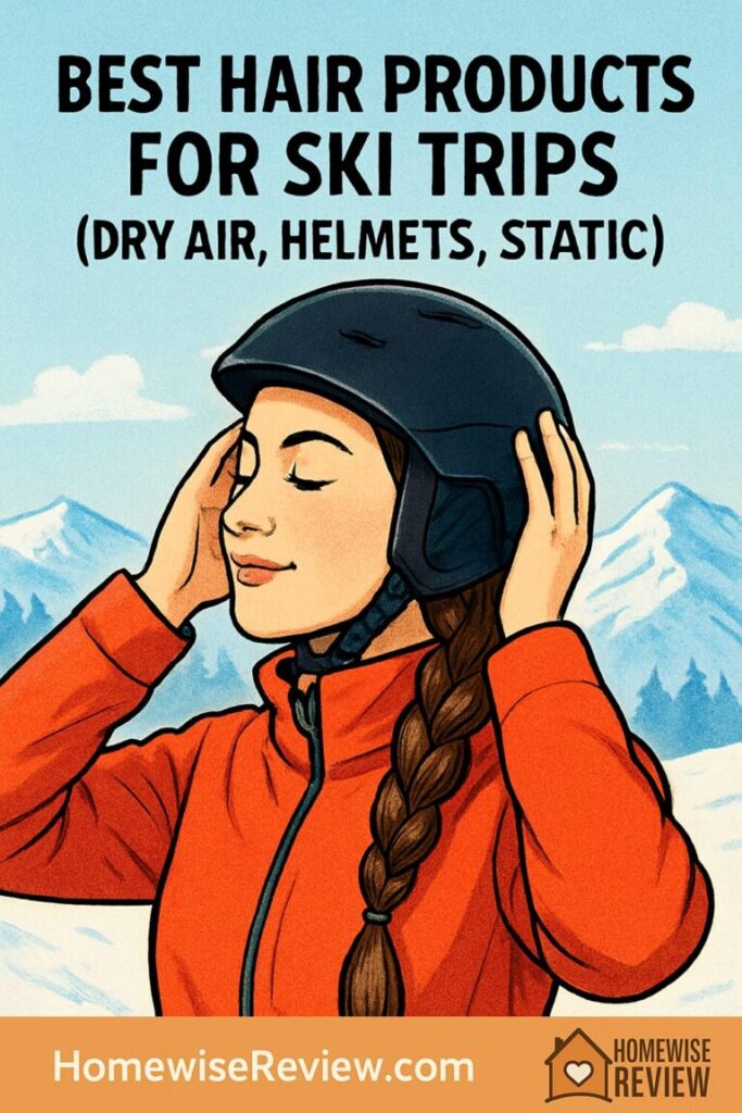 Hair Products for Ski Trips That Tame Dry Air and Static