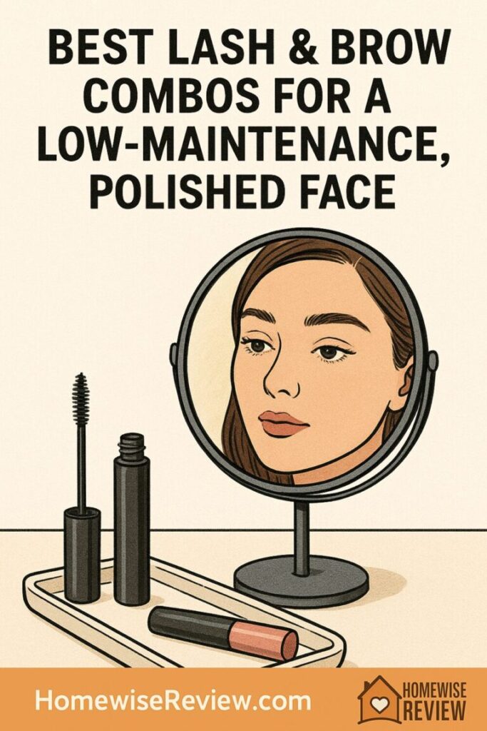 Best Lash & Brow Combos for a Low-Maintenance, Polished Face