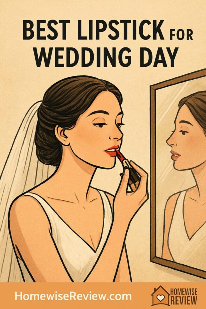 best lipstick for wedding day