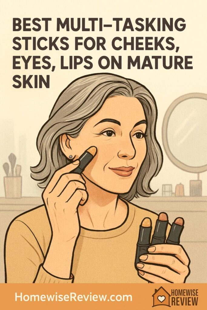Best Multi-Tasking Sticks for Cheeks, Eyes, Lips on Mature Skin