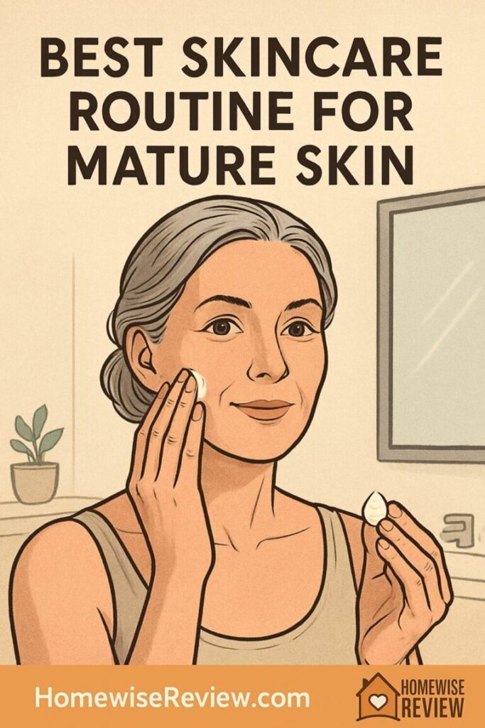 Skincare Routine for Mature Skin: What to Look For