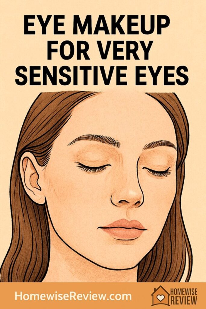 Eye Makeup for Very Sensitive Eyes: A Calm, Clear Guide