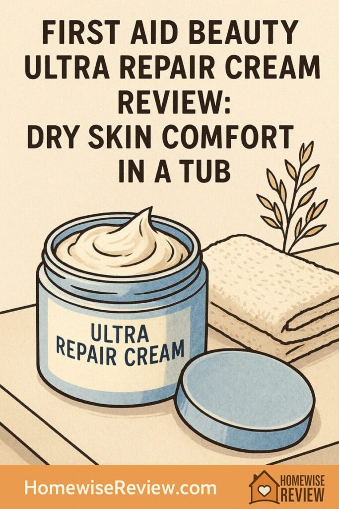 First Aid Beauty Ultra Repair Cream Review: Dry Skin Comfort in a Tub
