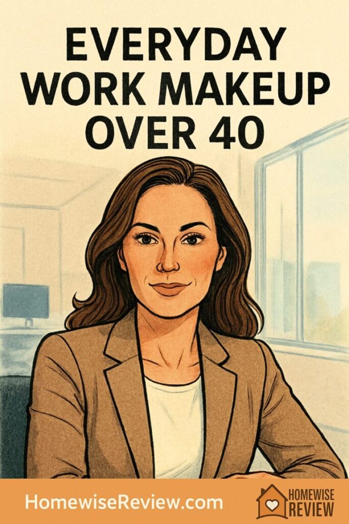 How to Build a 5-Minute Work Makeup Routine Over 35