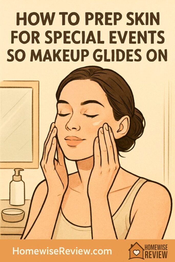 How to Prep Skin for Special Events So Makeup Glides On