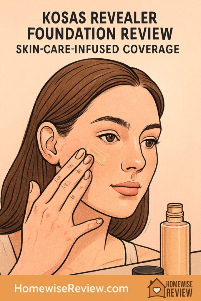 Kosas Revealer Foundation Review: Skin-Care-Infused Coverage for Redness