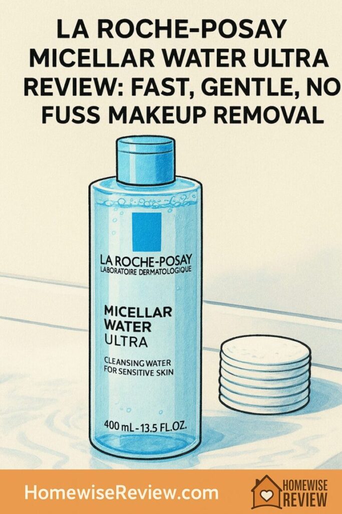 La Roche-Posay Micellar Water Ultra Review: Fast, Gentle, No-Fuss Makeup Removal