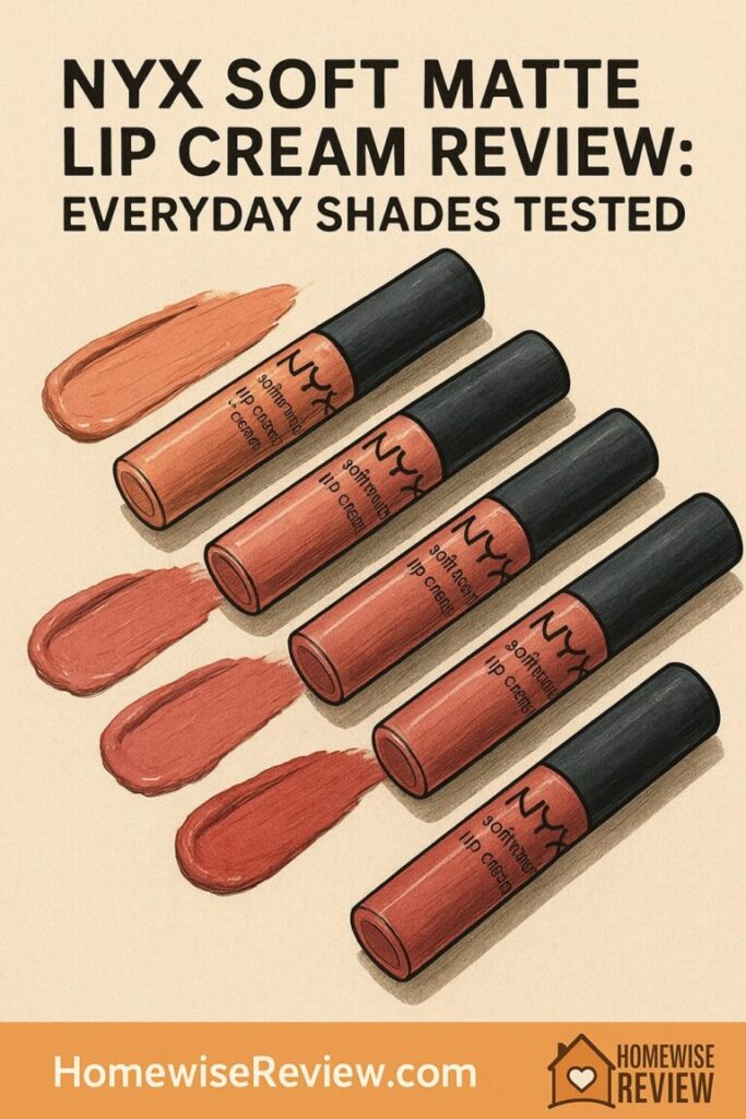 NYX Soft Matte Lip Cream Review: Everyday Shades Tested