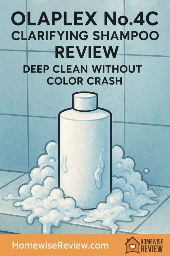 Olaplex No.4C Clarifying Shampoo Review: Deep Clean Without Color Crash (omit if you treat Olaplex as already covered)