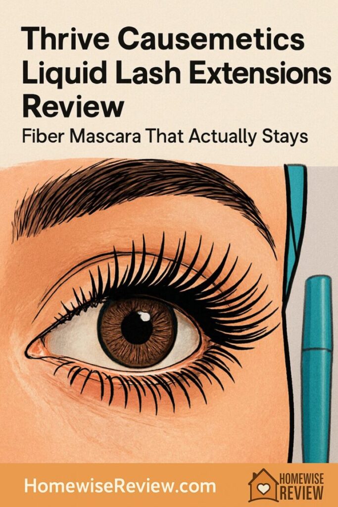 Thrive Causemetics Liquid Lash Extensions Review: Fiber Mascara That Actually Stays