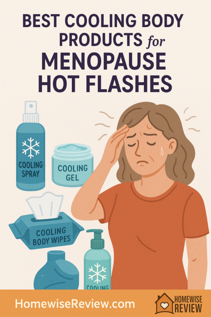 Best Cooling Body Products for Menopause Hot Flashes