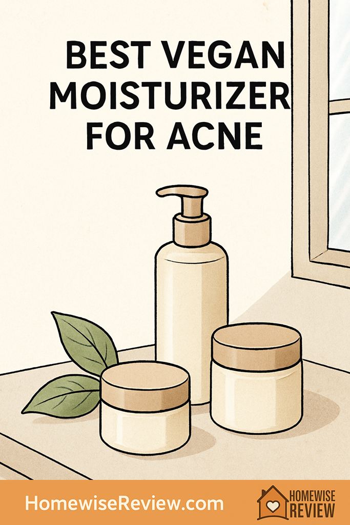 Best Vegan Moisturizer for Acne