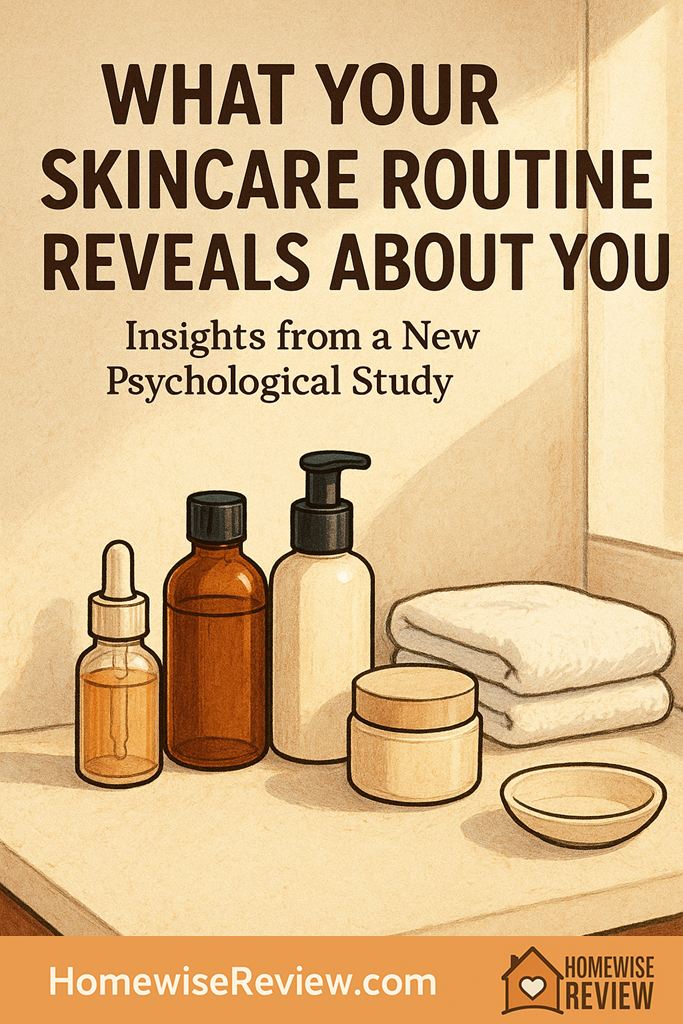 What Your Skincare Routine Reveals About You: Insights from a New Psychological Study