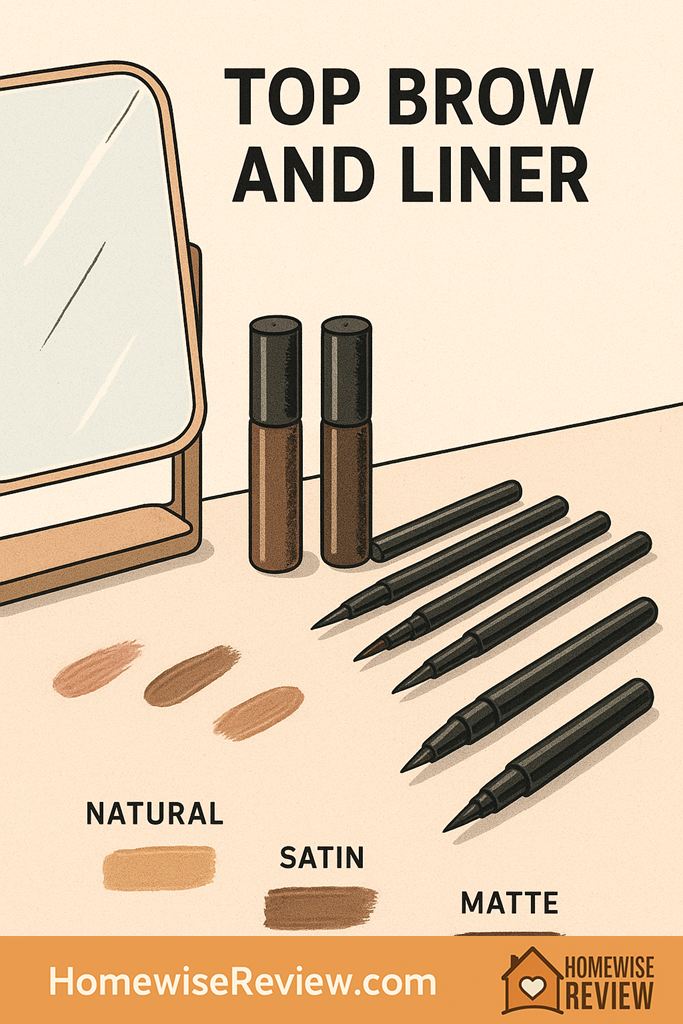 Best Eyeliner and Brow Products by Finish, Hold, and Budget