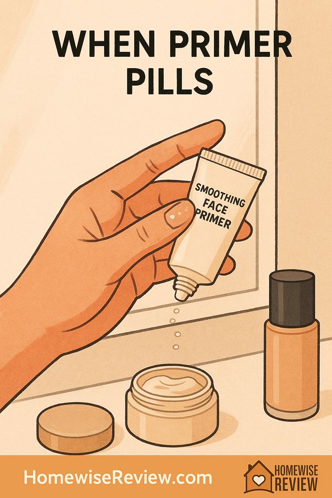 pore primer skincare pilling