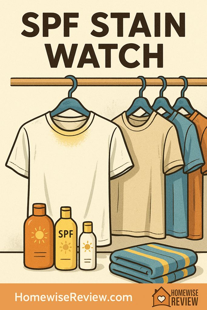 body sunscreen stains complaints