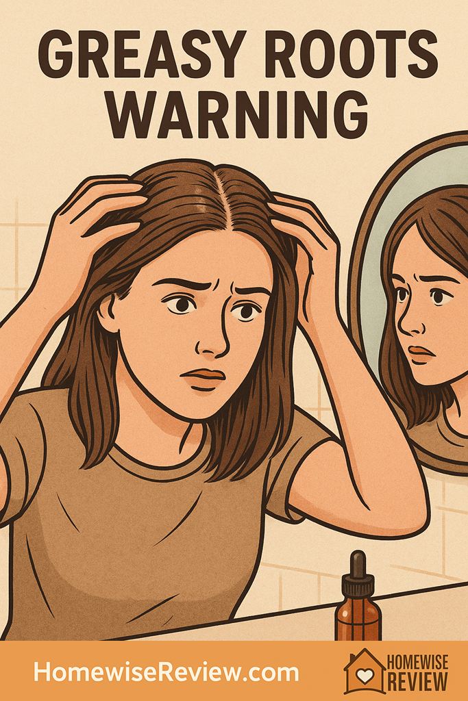 scalp oil buildup complaints