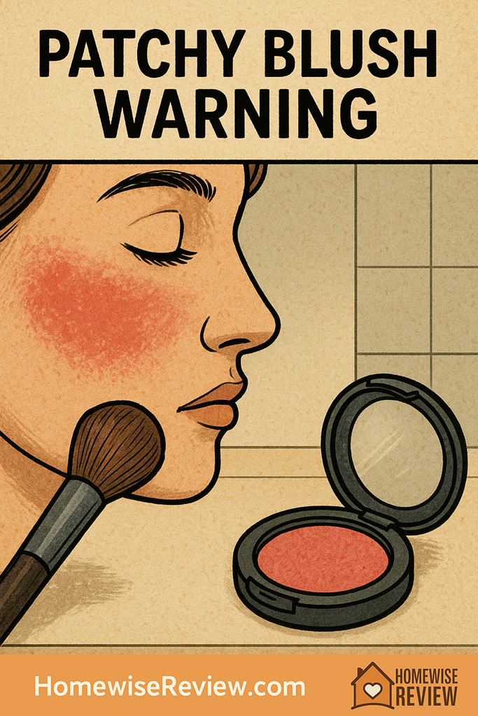 cream blush patchy