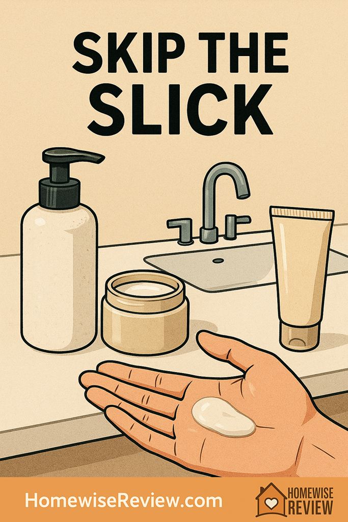greasy body lotion complaints