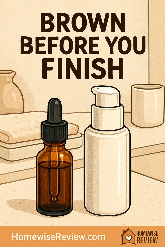 vitamin c serum turning brown